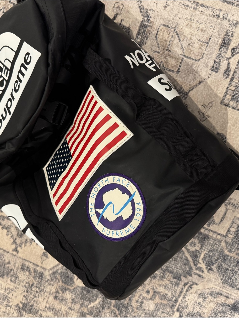Supreme x North Face Trans Antarctica Expedition Big Haul Backpack - Black